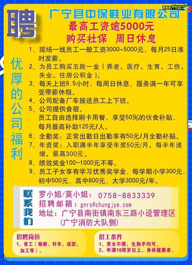 大良镇最新招聘信息汇总